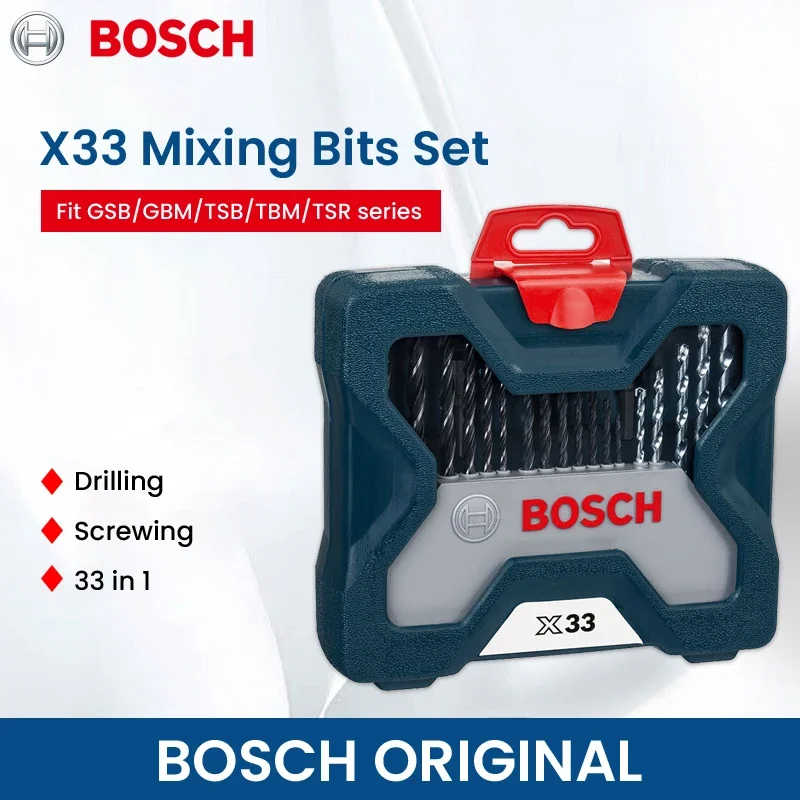 Power Tools Set - Bosch X33 Drill Bit Screwdriver Bit