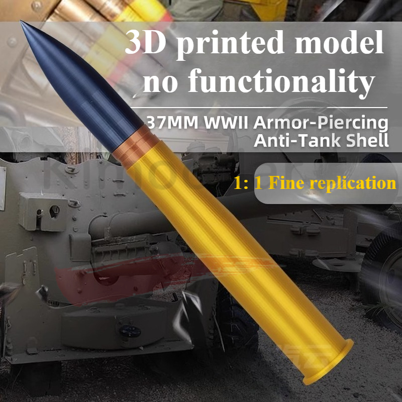 Power Tools World - 3D Printing World War II 37mm