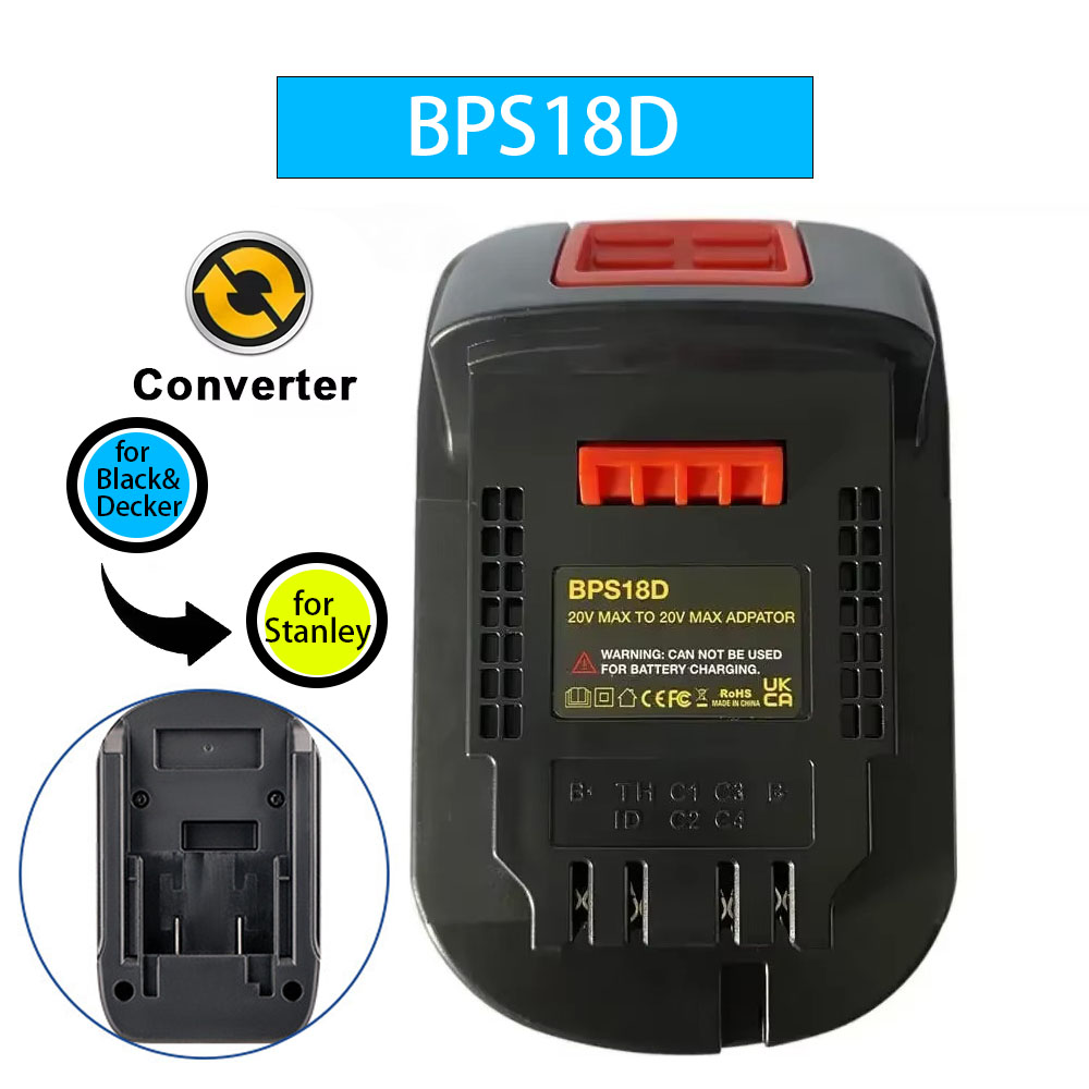 Power Tools Stanley - BPS18D Adapter for Black & Decker