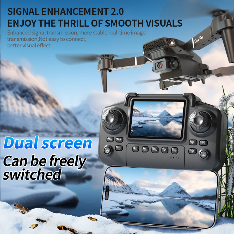 Power Tools World - E88 Pro Foldable Drone Dual HD