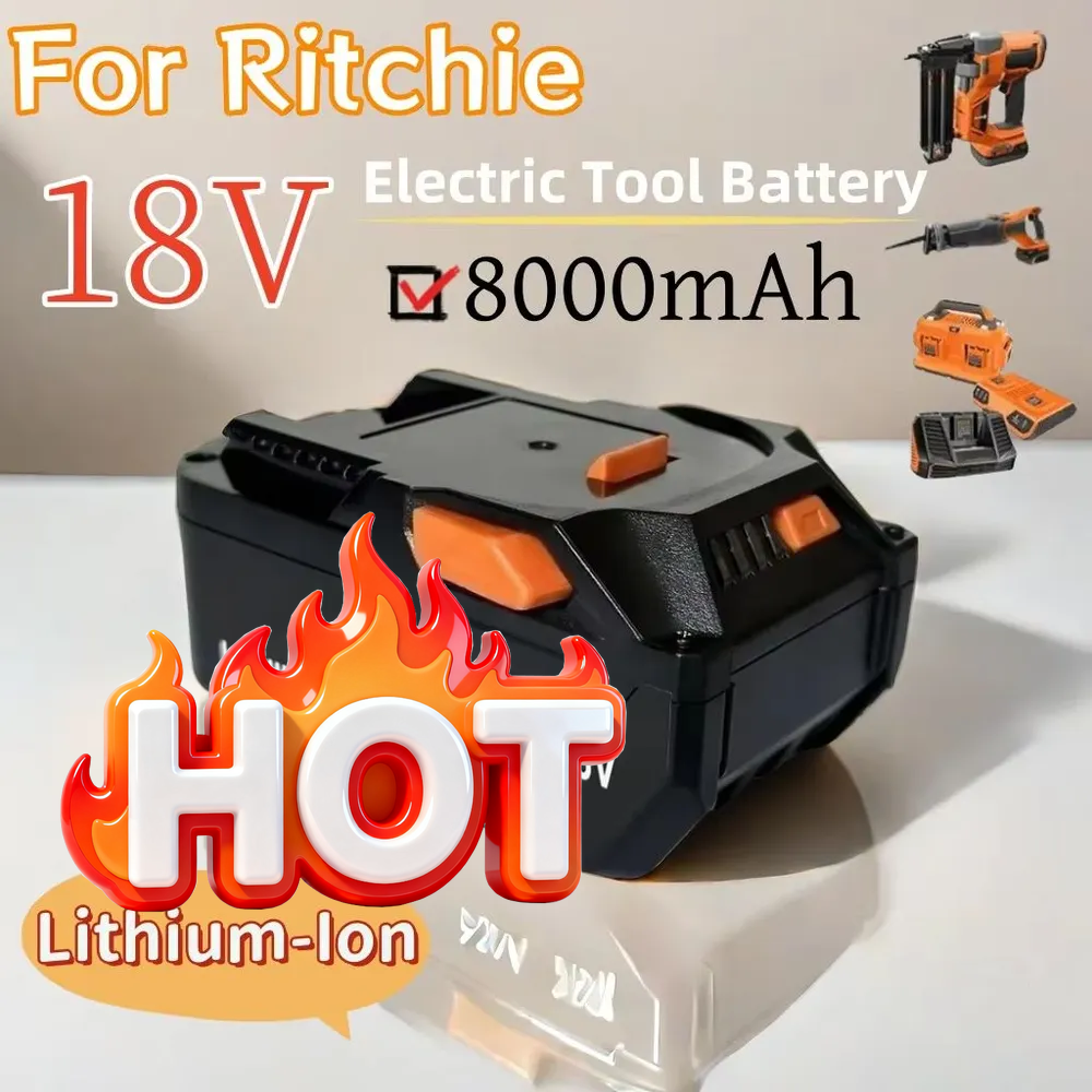 Power Tools Ridgid - 🎠18V 8.0AH Lithium Ion For AEG