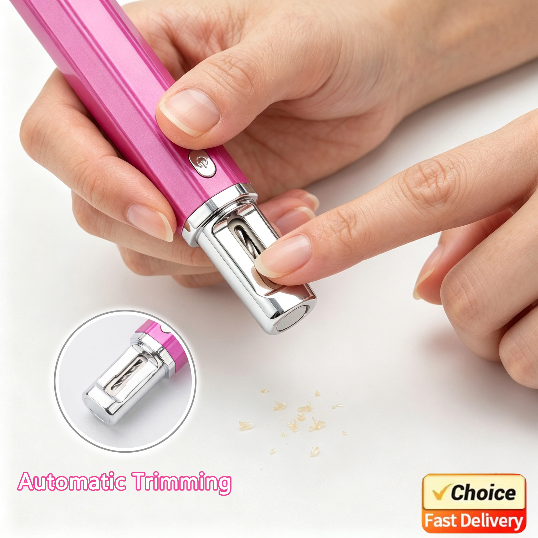 Power Tools For Home - Electric Nail Clipper Trimmer USB Rechargeable