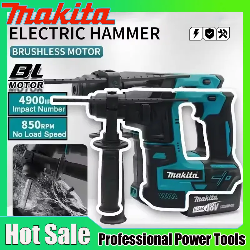 Power Tools Makita - Makita Brushless Hammer Cordless Electric Hammer