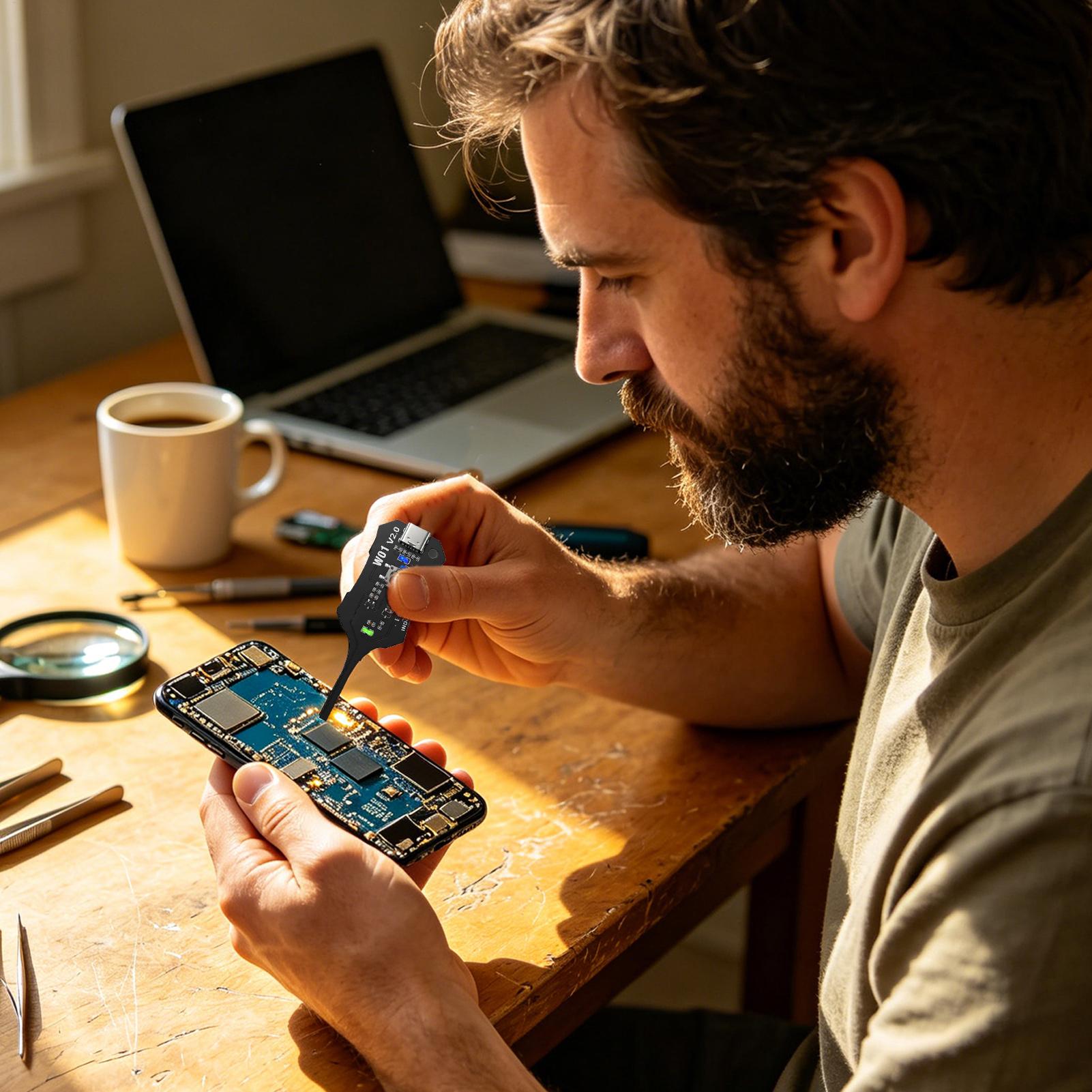 Power Tools Technician - Inductor Tester Type-C Powered Circuit Board