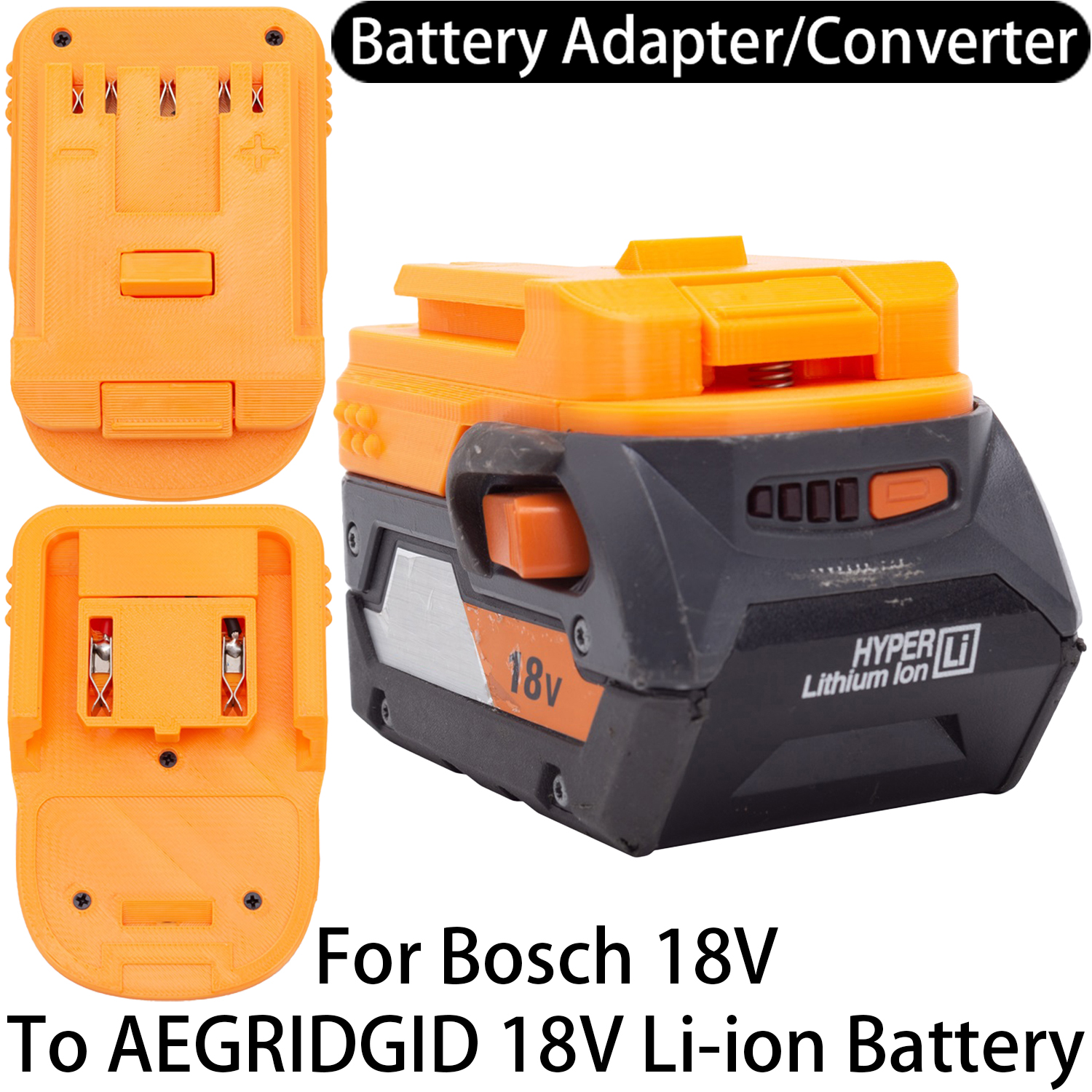 Power Tools Ridgid - Adapter Converter For Bosch 18V Li-ion