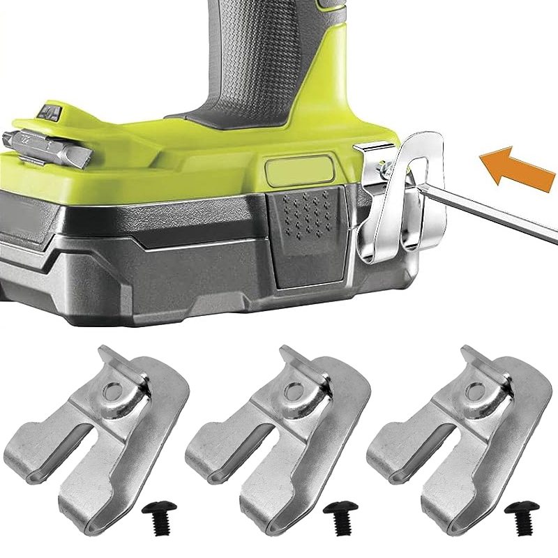 Power Tools Ridgid - 1/2/3Pcs Belt Clip Hooks With Screws