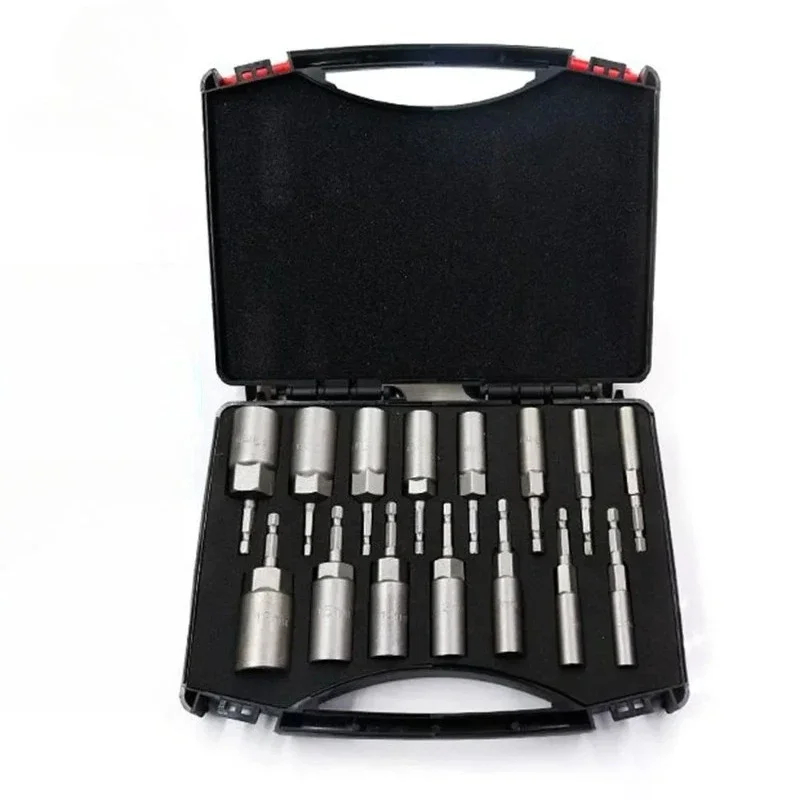 Power Tools For Sale - 5.5mm-19mm Hex Socket Sleeve Nozzles Nut