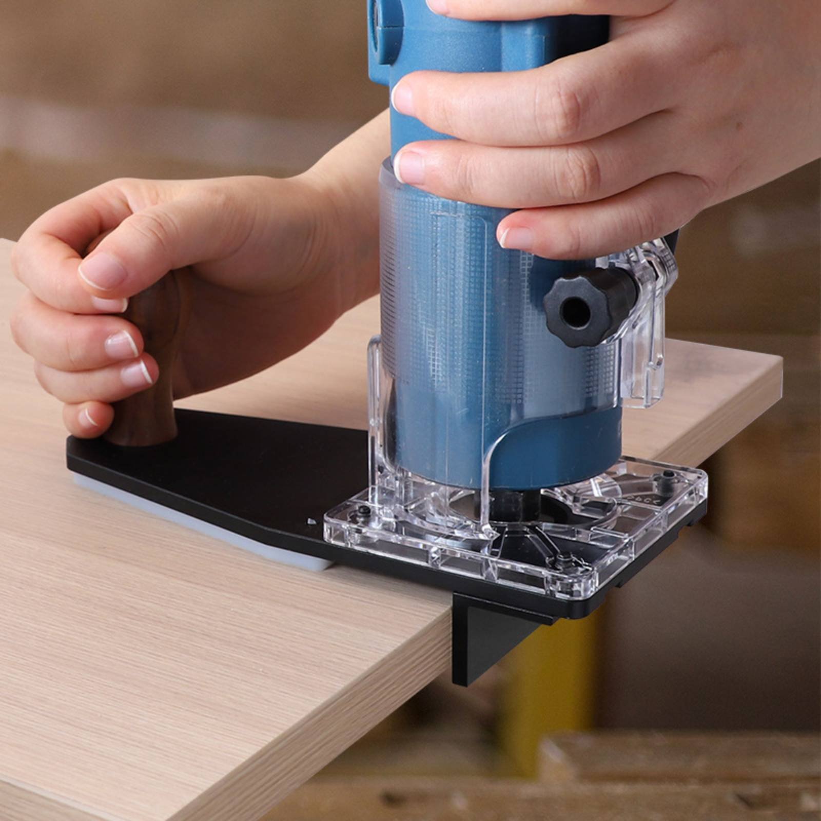 Router Trim Base - Border Trimming Base Stable Control Round