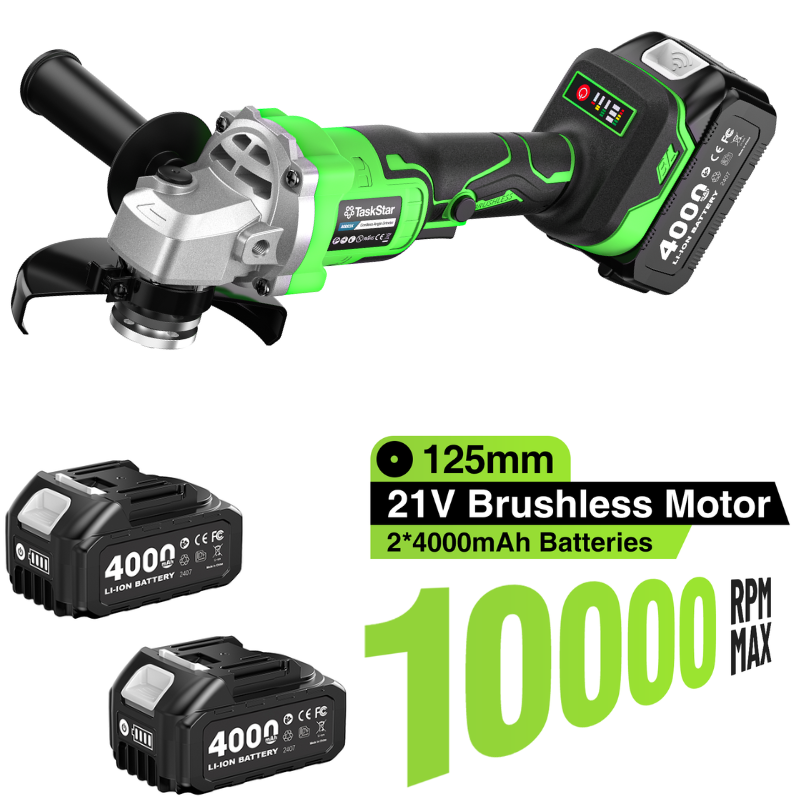 Power Tools For Sale - TaskStar 10000 RPM Angle Grinder Kit
