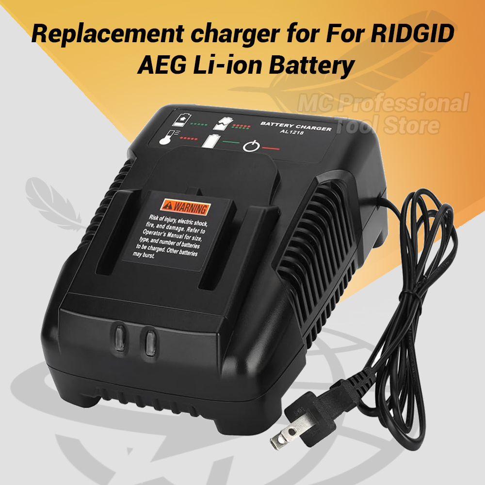 Power Tools Ridgid - 18V Lithium Battery Charger For AEG
