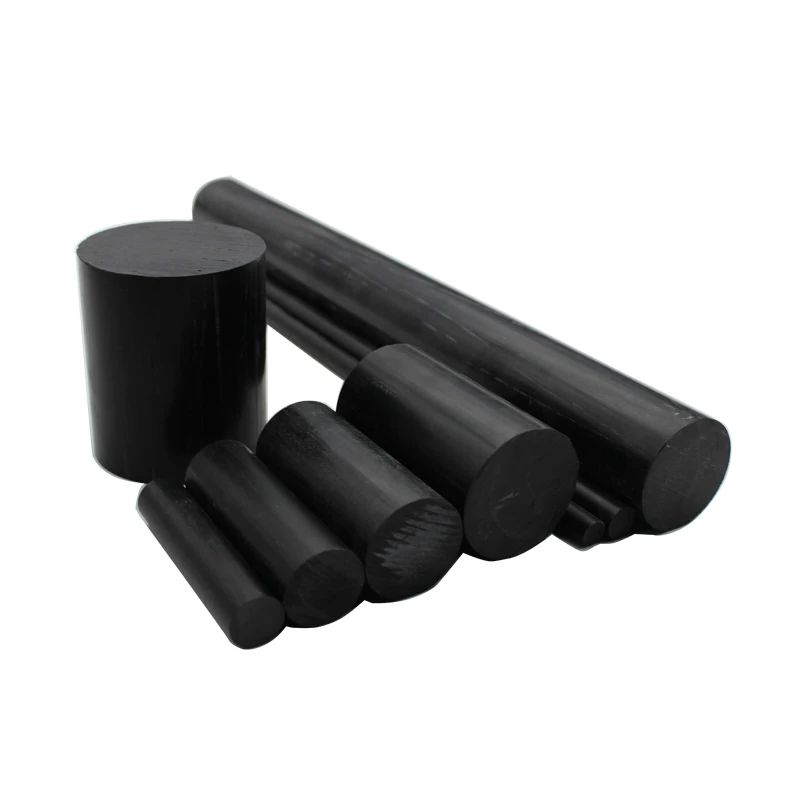 Power Tools And Engineering - PVC Rod Black Plastic Engineering Round