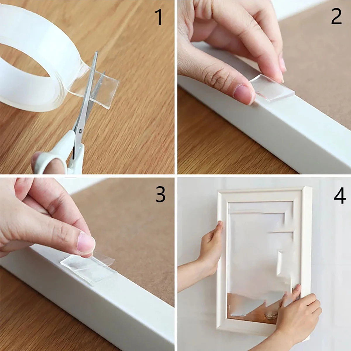 Power Tools For Home - Nano Tape Double Powerful Transparent Reusable