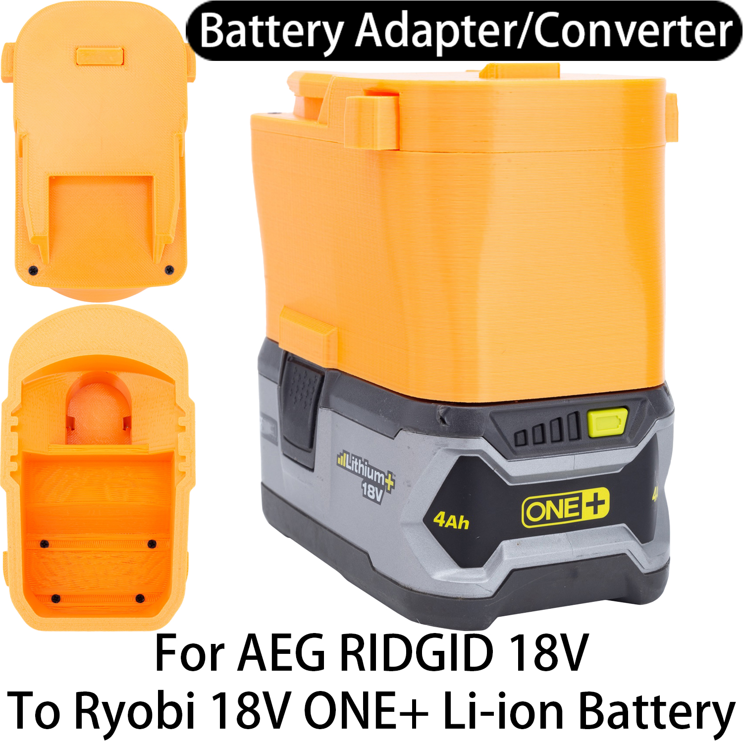 Power Tools Ridgid - Adapter Converter For AEG RIDGID 18V