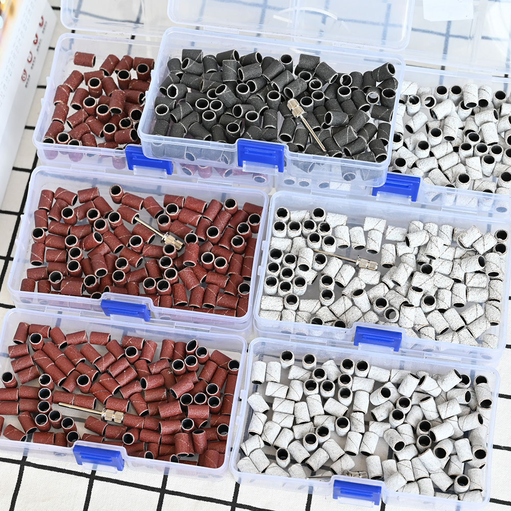 Power Tools Tool Box - 100Pcs/Box Nail Art Sanding Bands #80,#120,#180