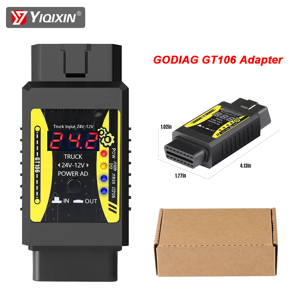 Power Tools Technician - Godiag GT106 Plus Heavy Duty Truck