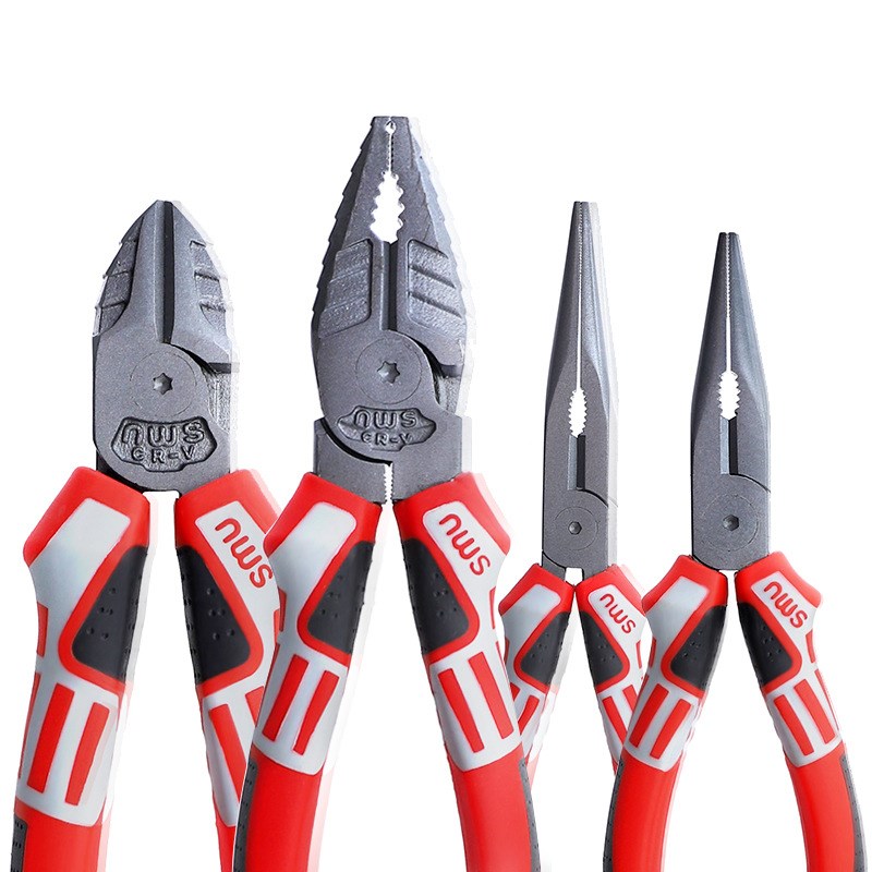 Power Tools Germany - 6''/7''/8”Multifunctional Wire Cutter German Electrician's Pliers