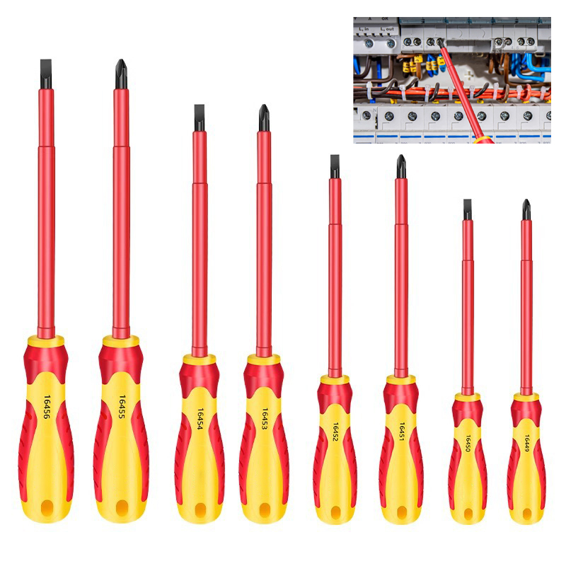 Power Tools Stanley - Insulated Screwdriver Slotted Cross Screwdrivers Phillips