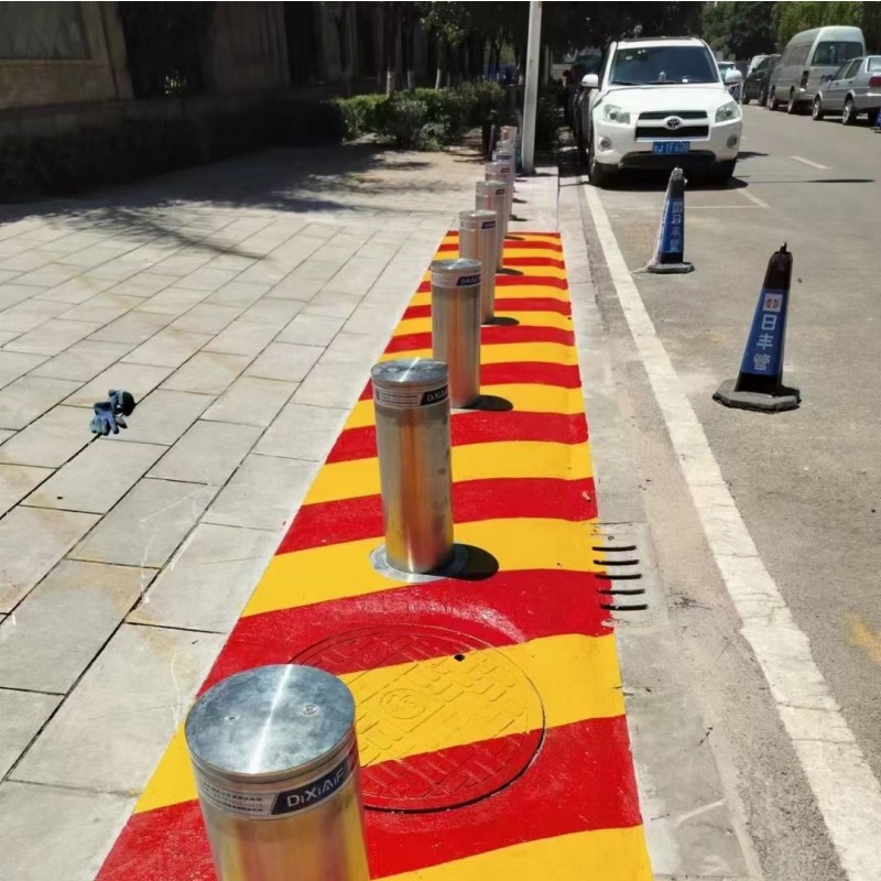 Power Tools Zones - Simple Installation Hydraulic Rising Bollard for