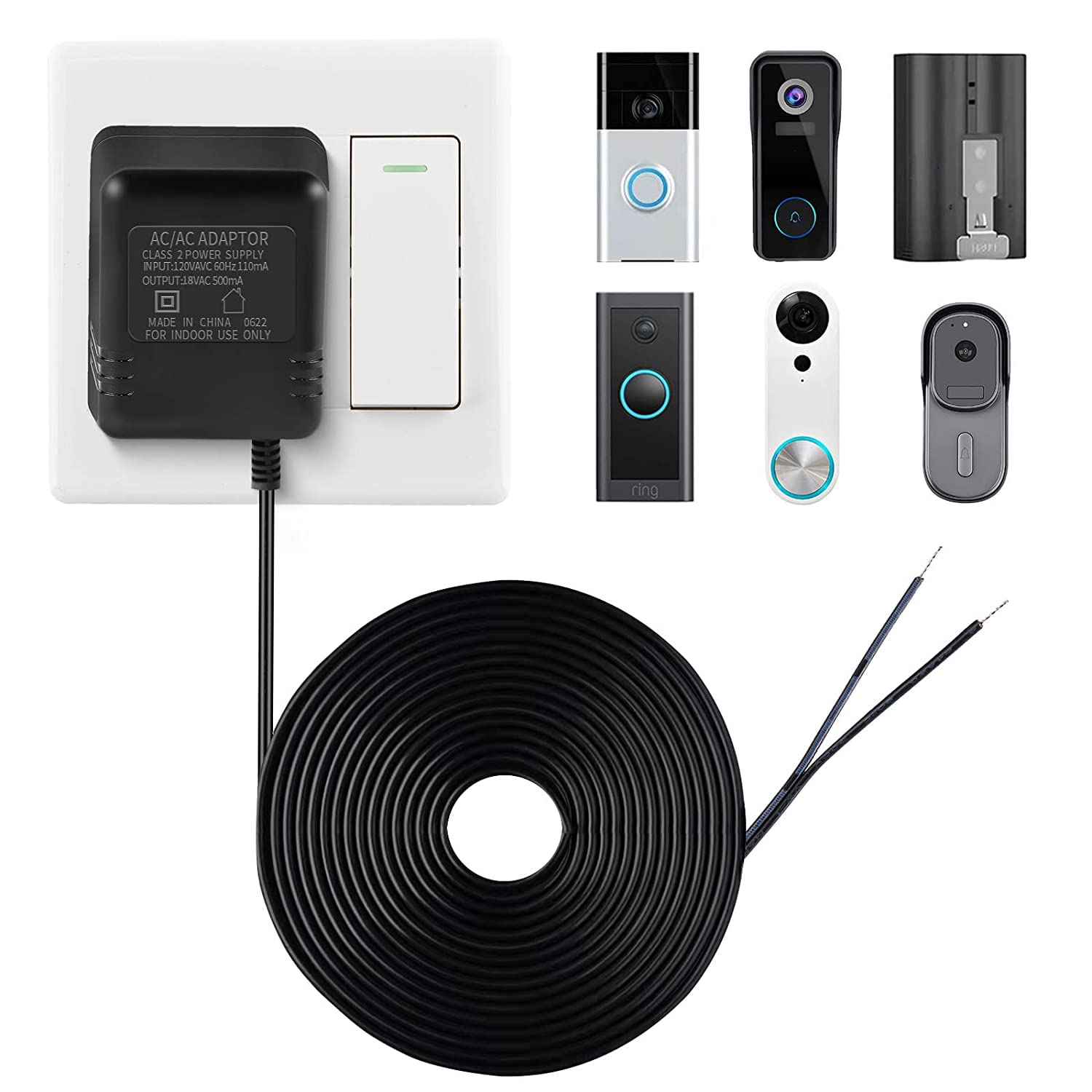 Power Tools For Sale - 18V 500mA Doorbell Adapter, Video Doorbell