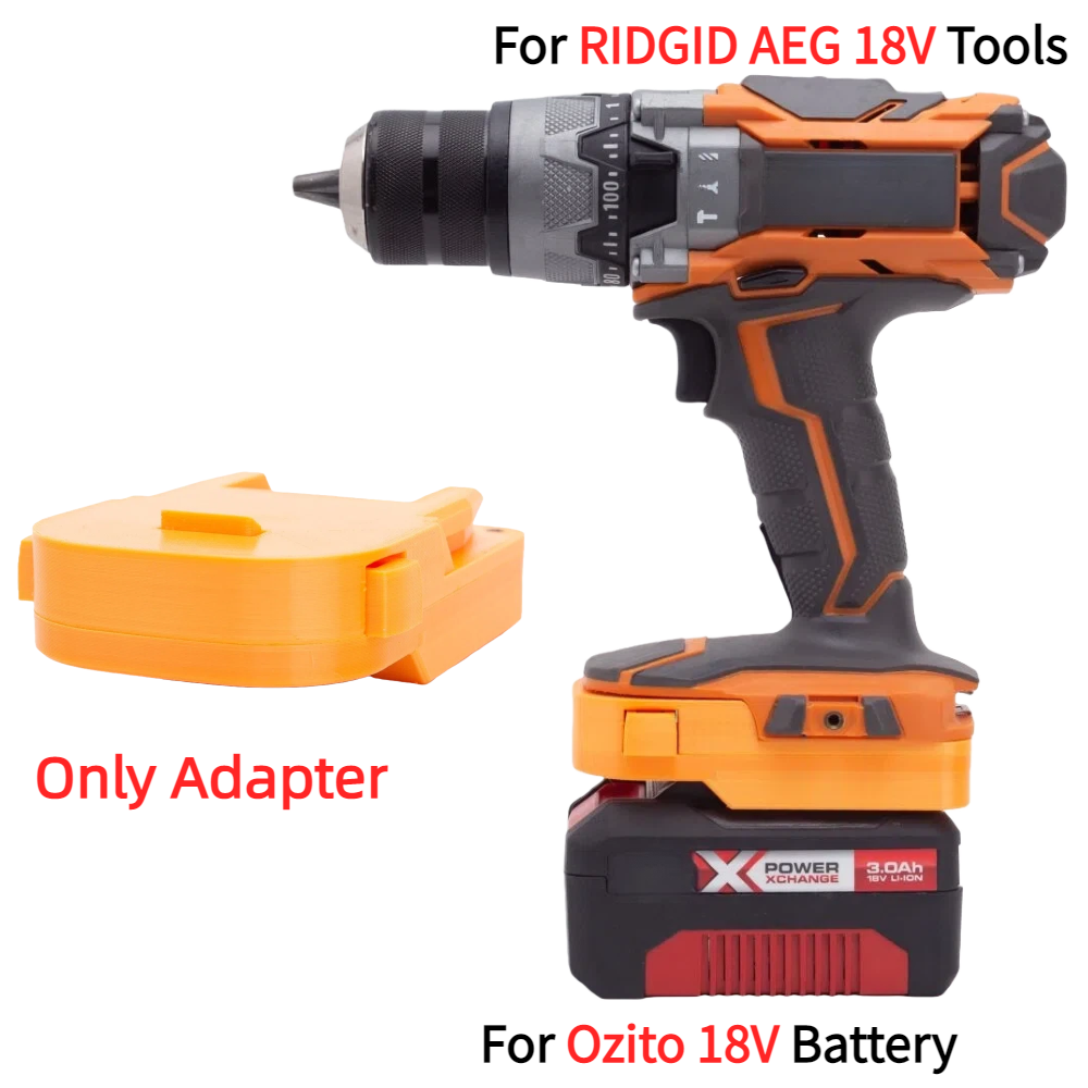 Power Tools Ridgid - Adapter/Converter for Kobalt /BAUER /OZITO /SKIL