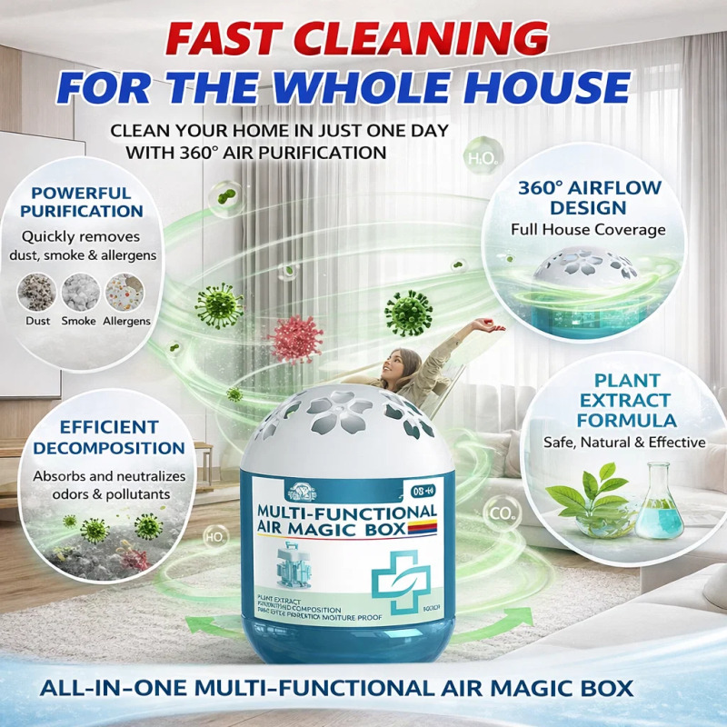 Power Tools Tool Box - Powerful Dust Cleaning Box Air Purification