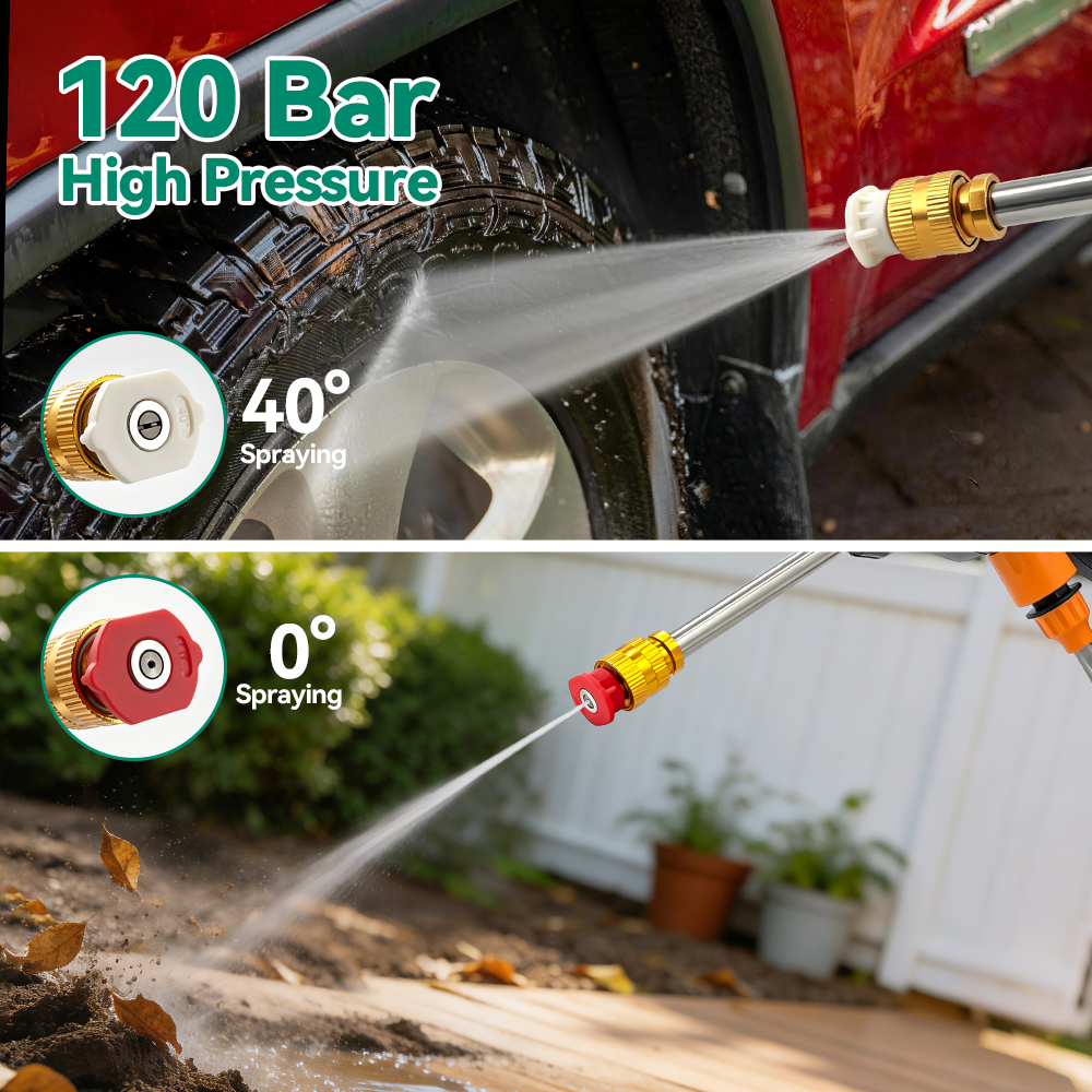 300W Car Washer Gun 120 Bar El - Power Tools And Engineering review and price