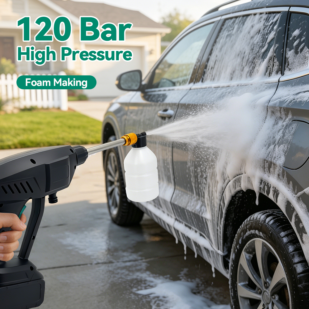 300W Car Washer Gun 120 Bar El - Power Tools And Engineering review and price