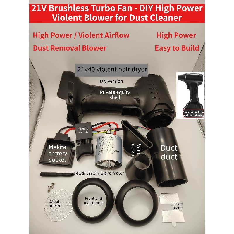 21V Brushless Turbofan DIY - H - Power Tools Diy review and price