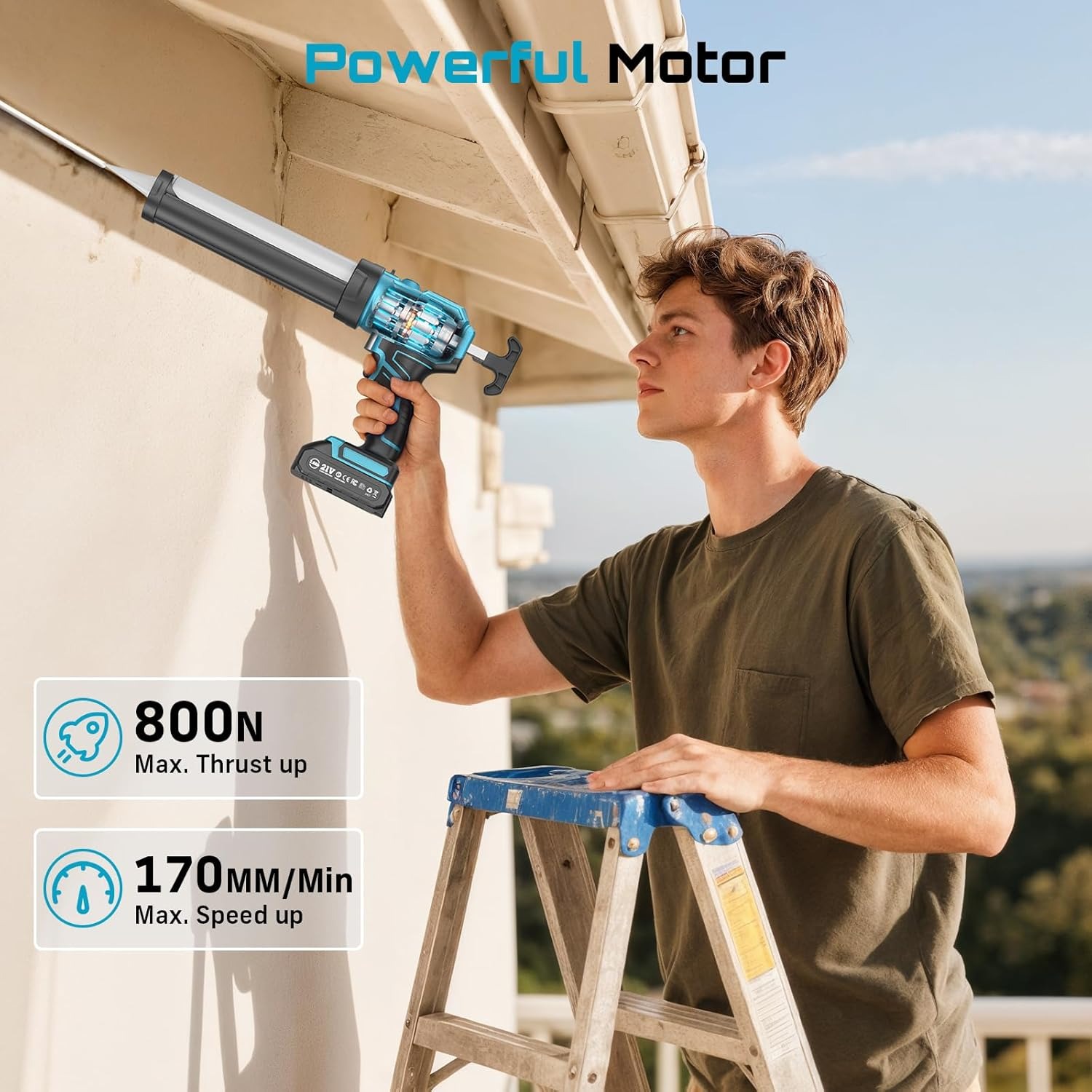 SEESII Electric Caulking Gun N - Power Tools Diy review and price