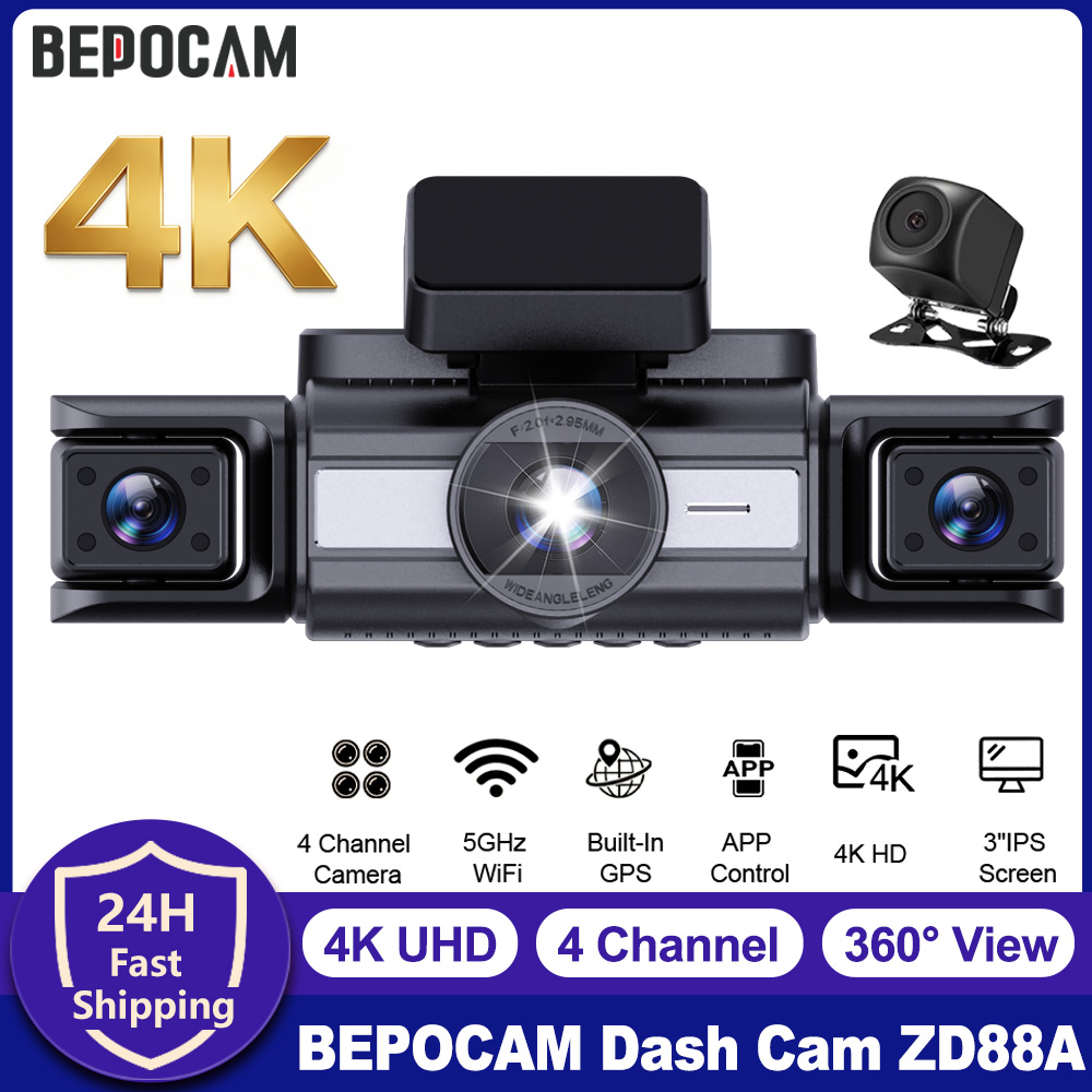 BEPOCAM 4 Channel Dash Cam 4K  - Power Tools Germany review and price