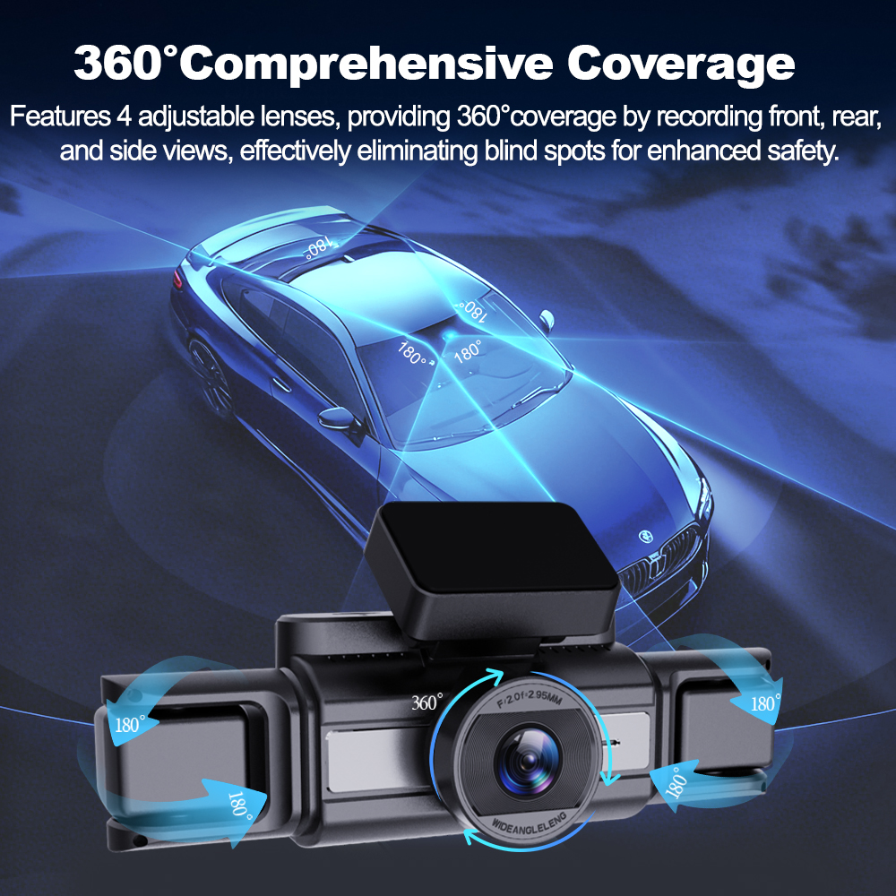 BEPOCAM 4 Channel Dash Cam 4K  - Power Tools Germany review and price