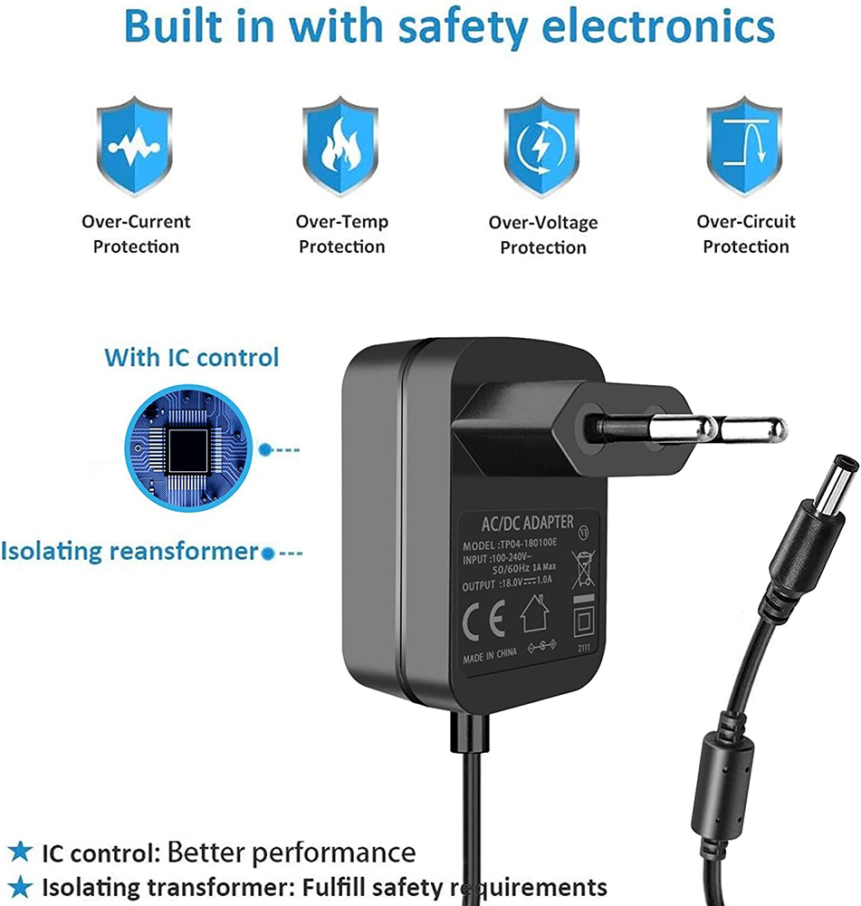18V 1A Power Supply Adapter AC - Power Tools For Sale review and price