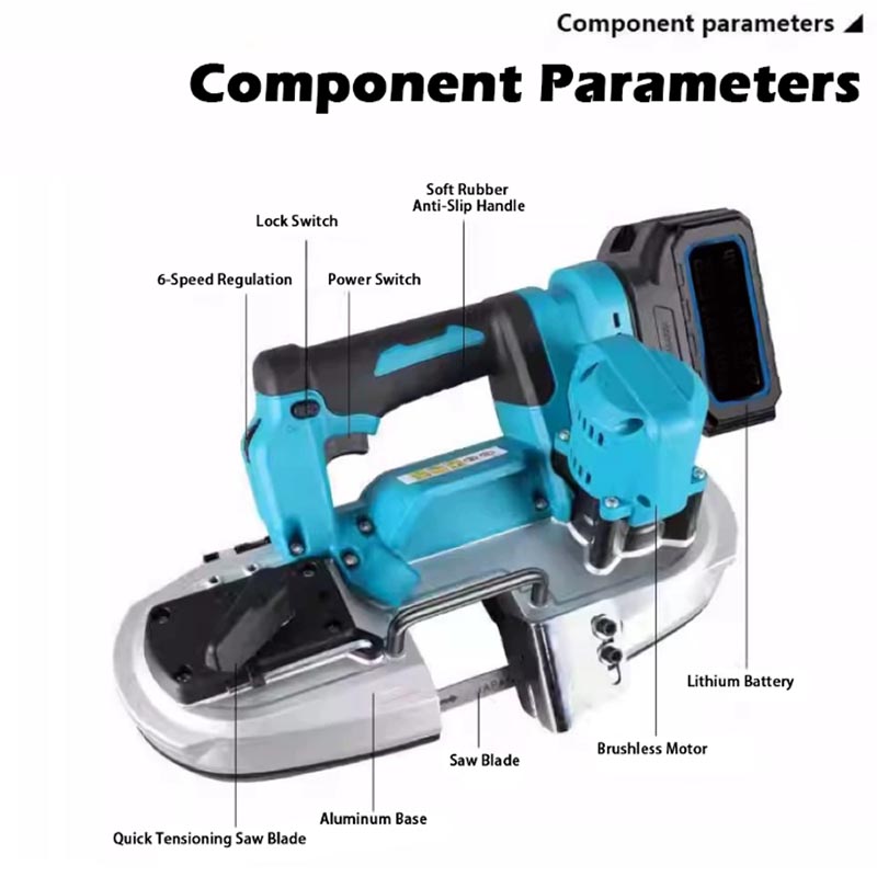 490W Portable Brushless Band S - Power Tools Band review and price