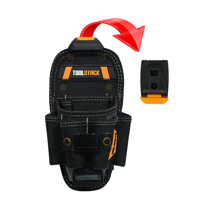TOOLSTACK 6-Pocket Tool Pouch  - Power Tools Technician review and price