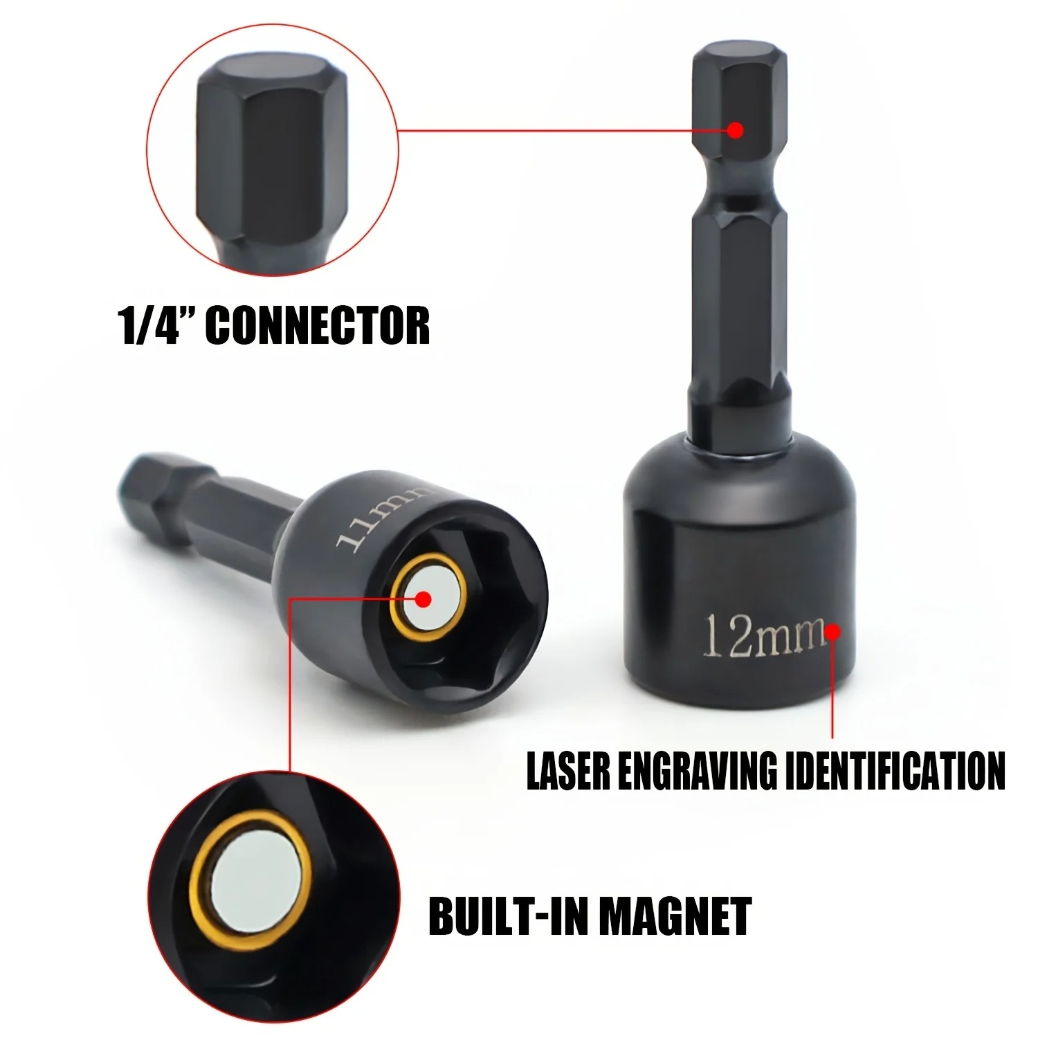 Strong Magnetic Hex Shank Nut  - Power Tools For Sale review and price