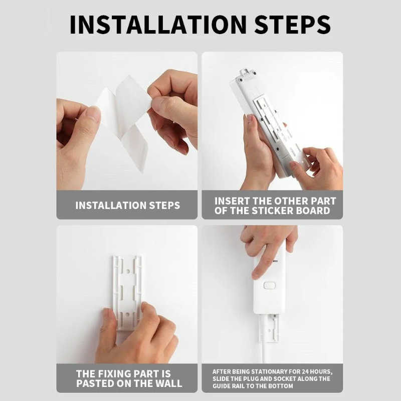 Self-Adhesive Power Socket Str - Power Tools For Home review and price