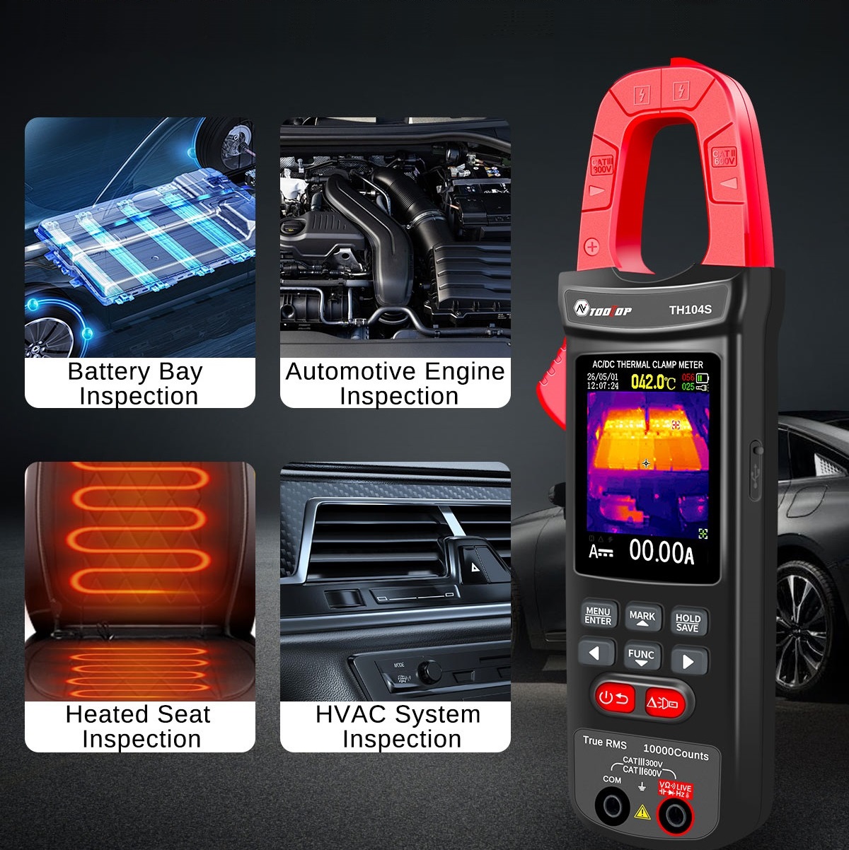 TH104S Thermal Clamp Meter 100 - Power Tools Images review and price