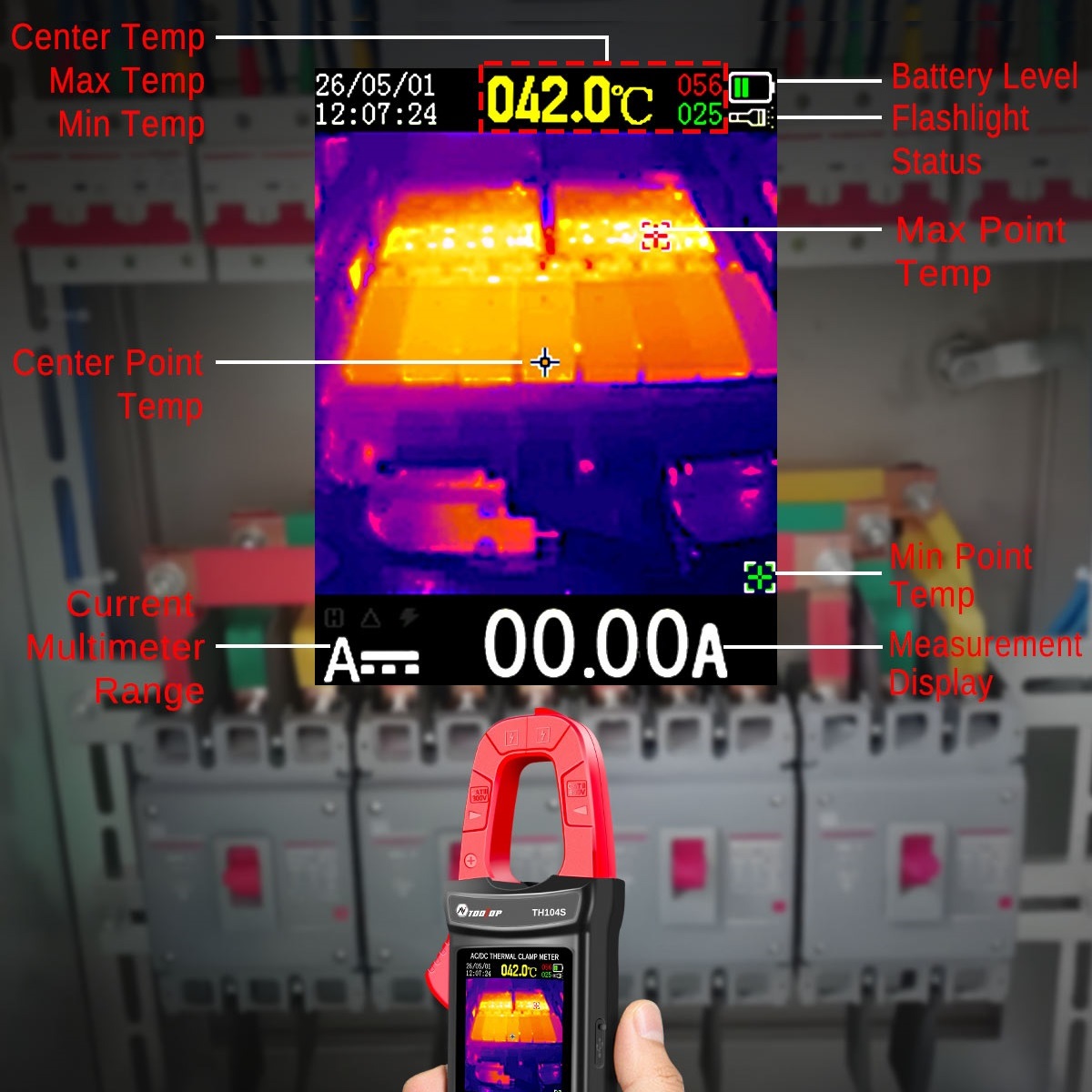 TH104S Thermal Clamp Meter 100 - Power Tools Images review and price
