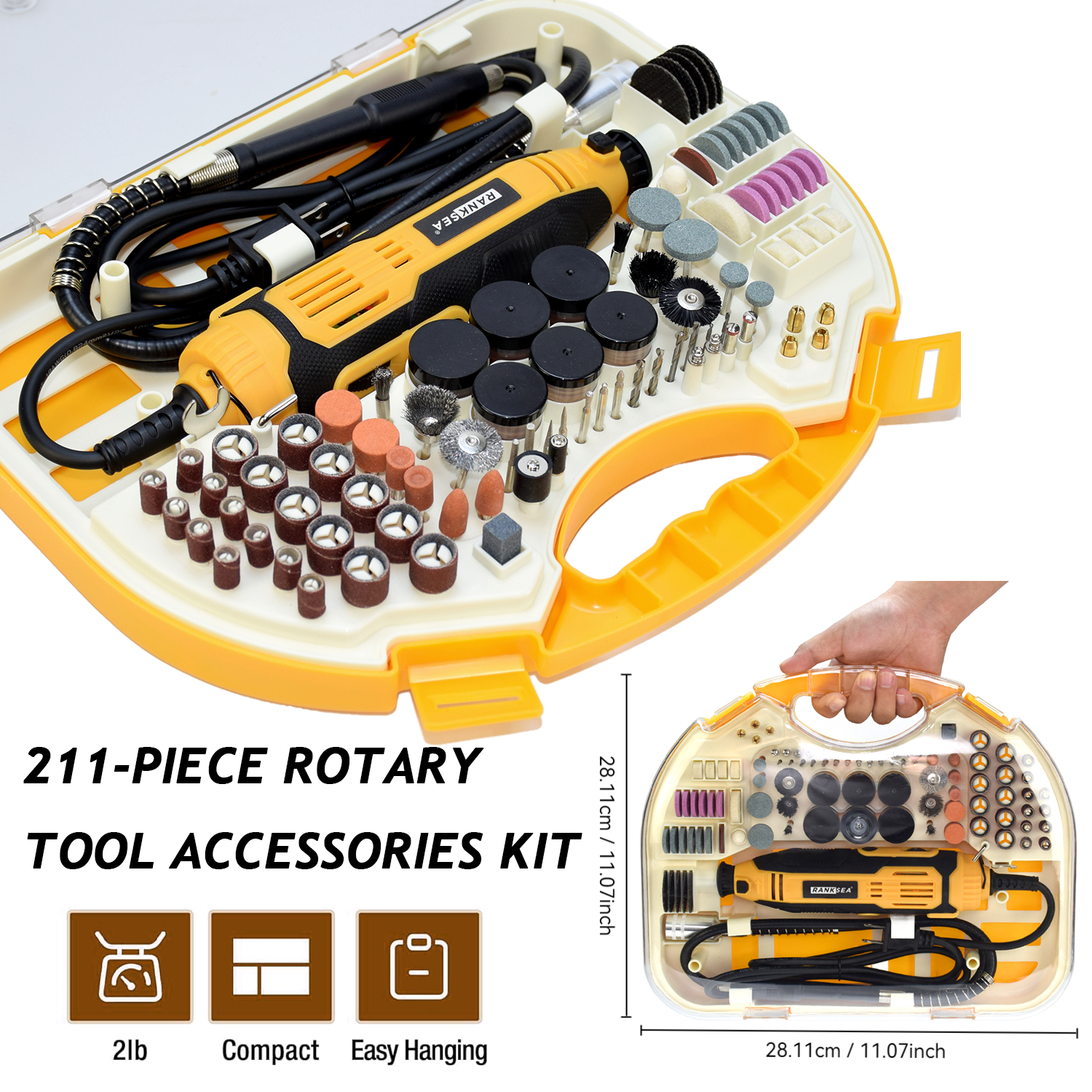 Rotary Tool Kit, Equipped With - Power Tools Diy review and price