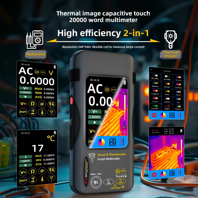 Thermal Imager Multimeter Hand - Power Tools Images review and price