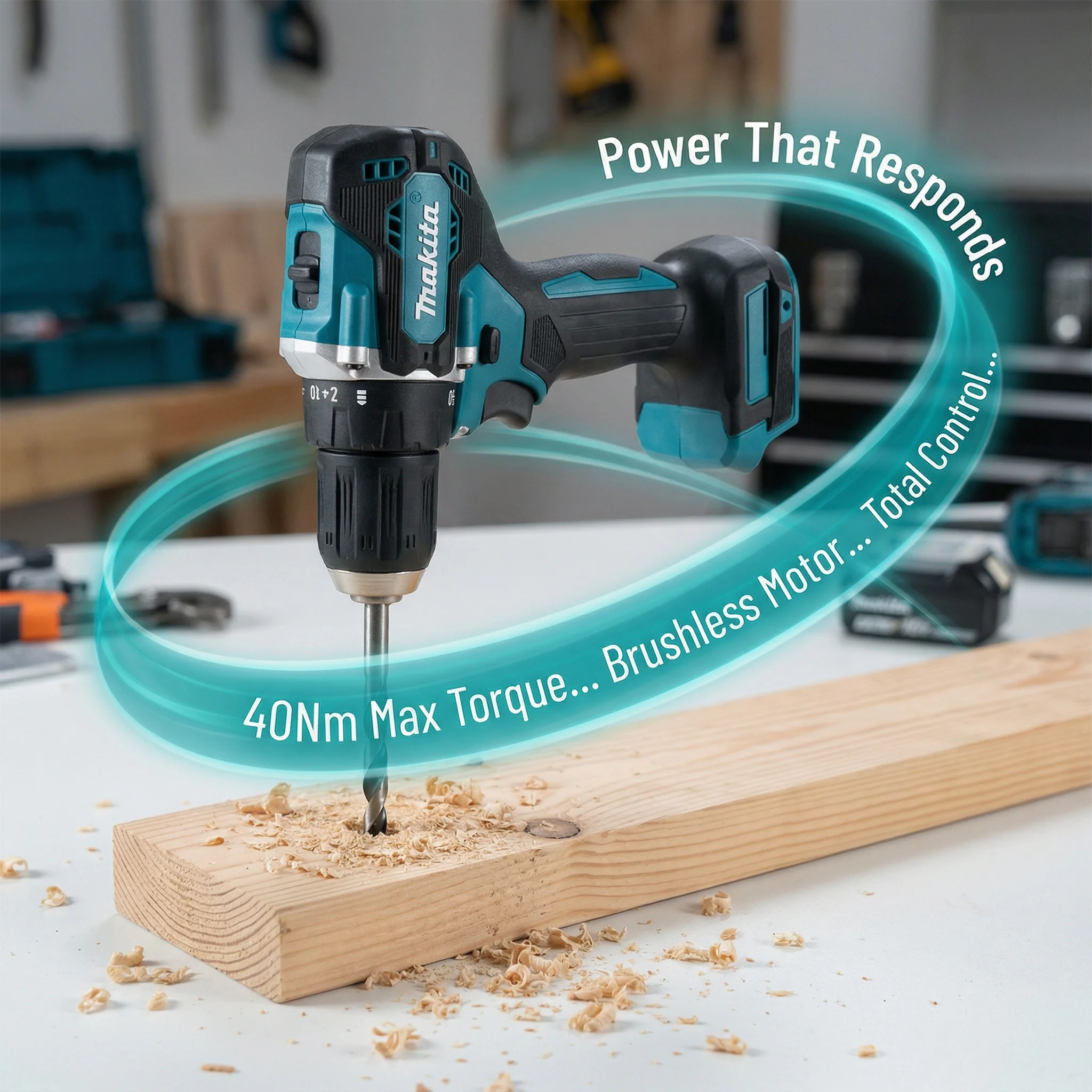 Makita DDF487 Cordless Driver  - Power Tools Makita review and price