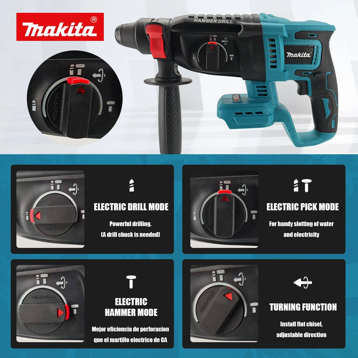 Makita Brushless Electric Hamm - Power Tools Makita review and price