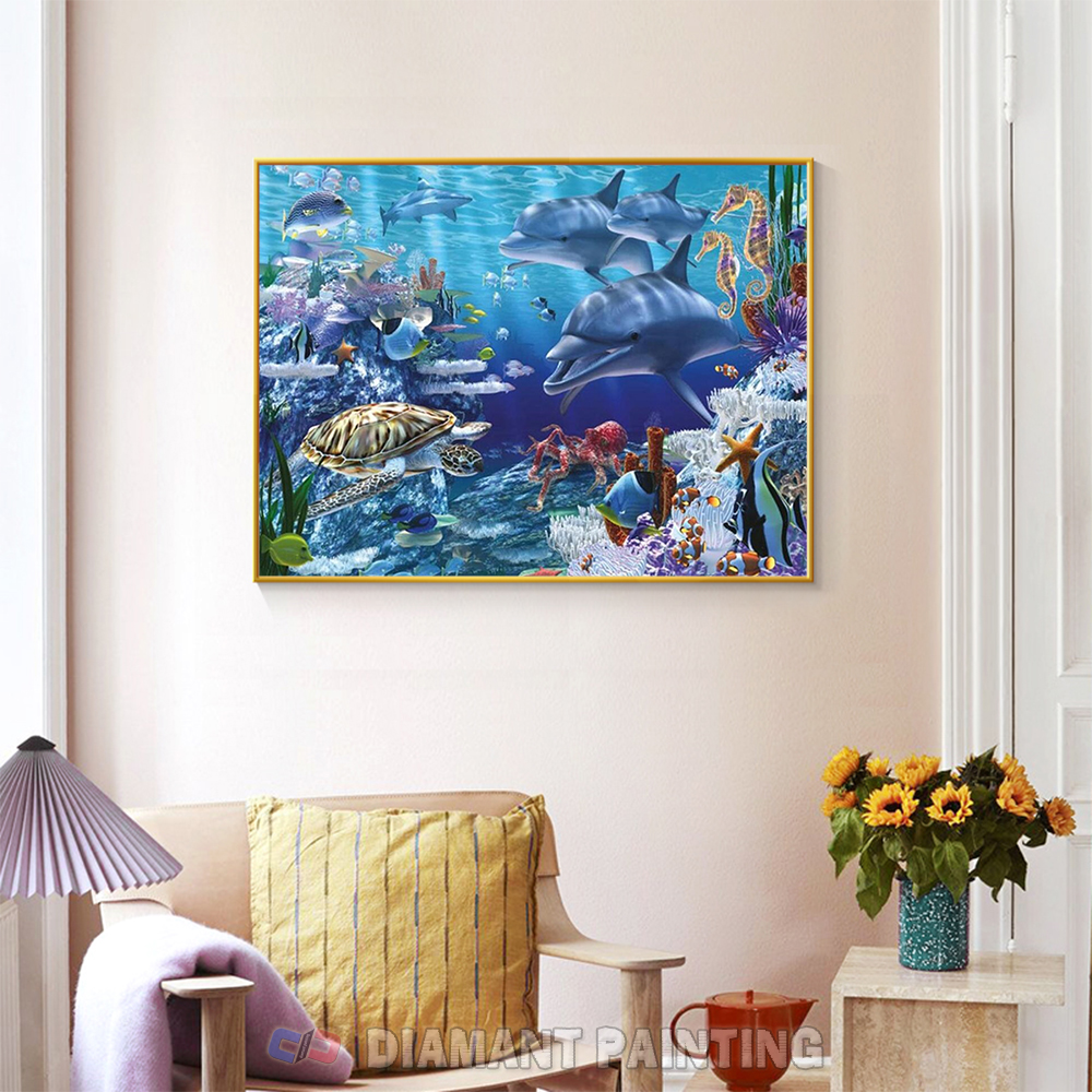 5D Diamond Painting Dolphin Fu - Power Tools World review and price