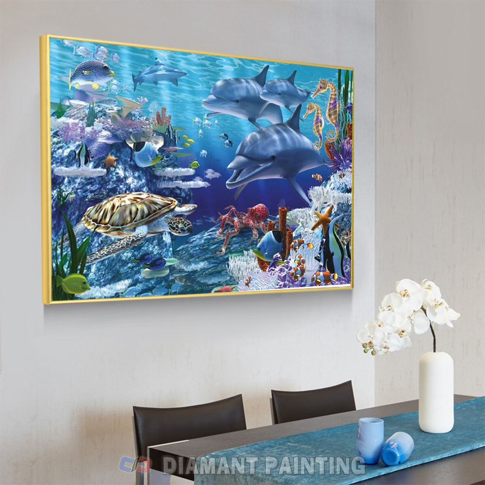 5D Diamond Painting Dolphin Fu - Power Tools World review and price