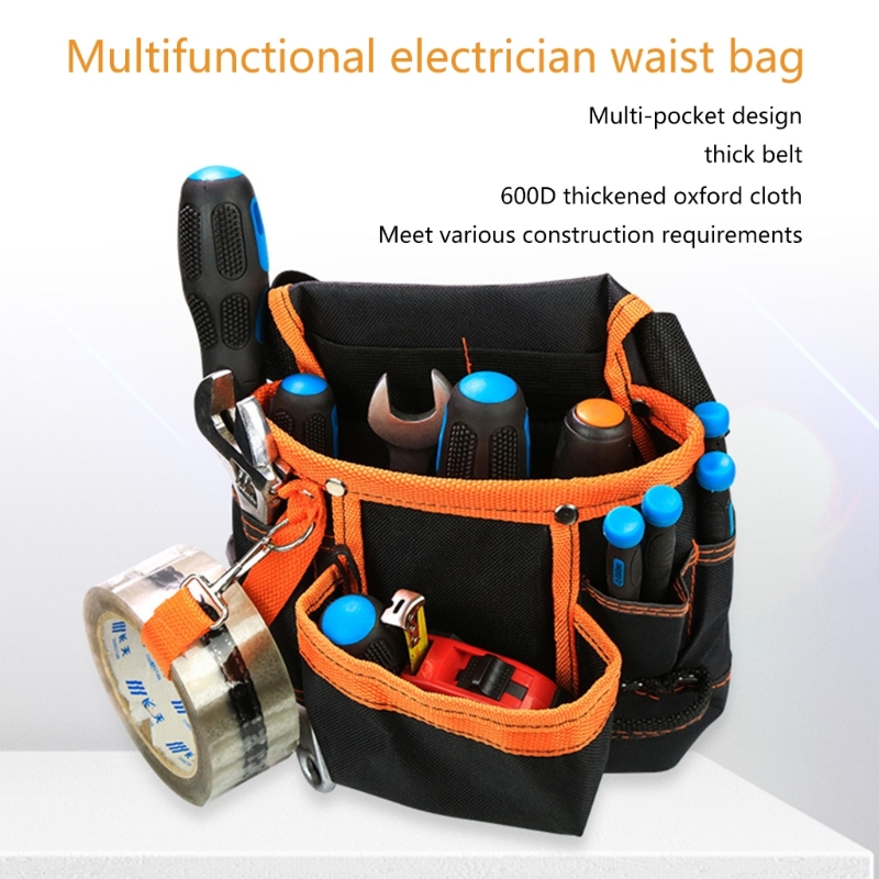 8-pockets Electrician Waist Ba - Power Tools Band review and price