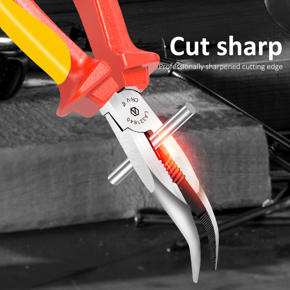 Insulated Curved Needle Nose P - Power Tools Germany review and price
