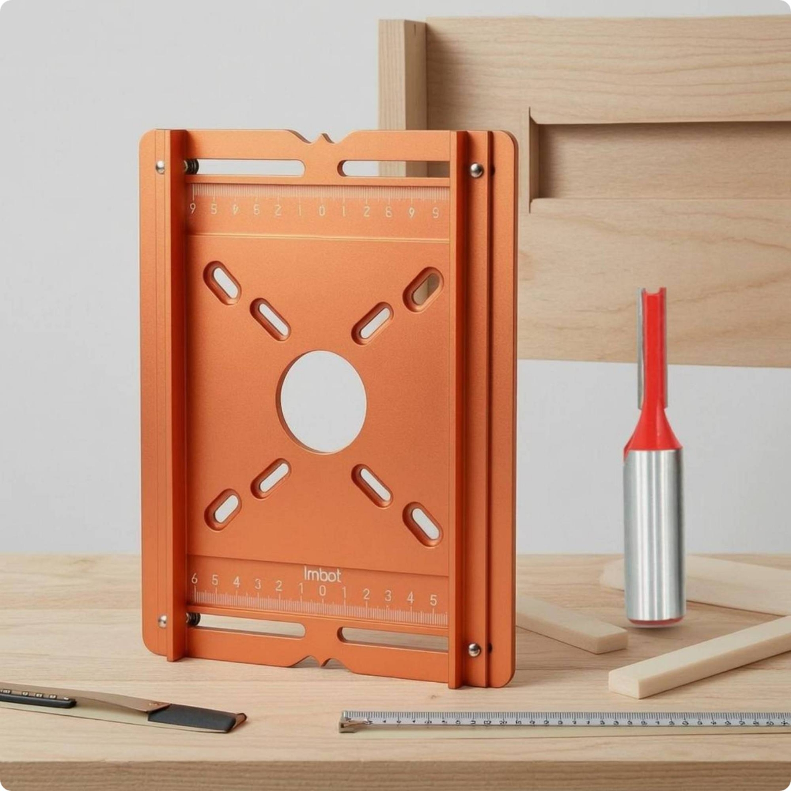 Slotting Router Plate Measurem - Router Trim Base review and price