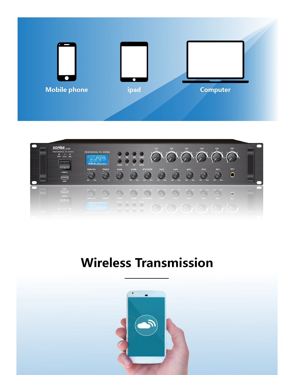 500w 80hz~16khz Pa System 6 Zo - Power Tools Zones review and price