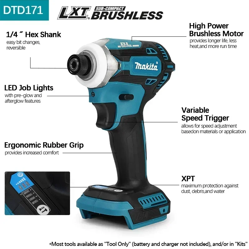 Makita DTD171 Brushless Impact - Power Tools Makita review and price