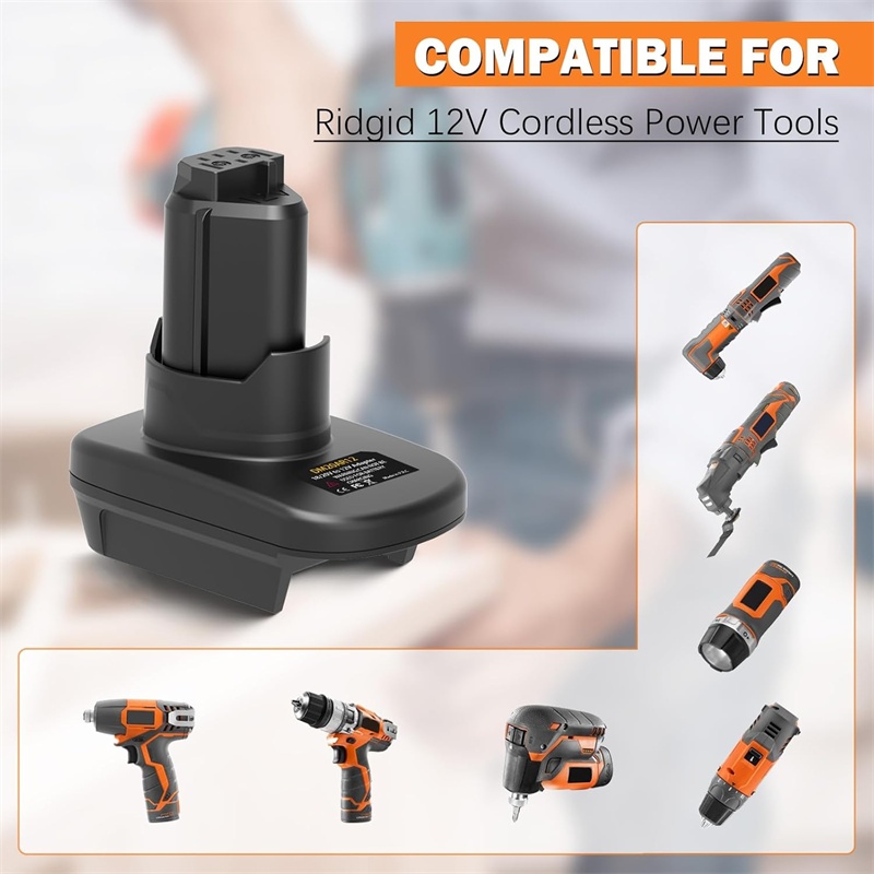HAKSINKY Battery Adapter DM18A - Power Tools Ridgid review and price